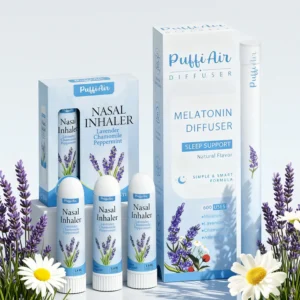 Melatonin Diffuser & Nasal Inhaler Set